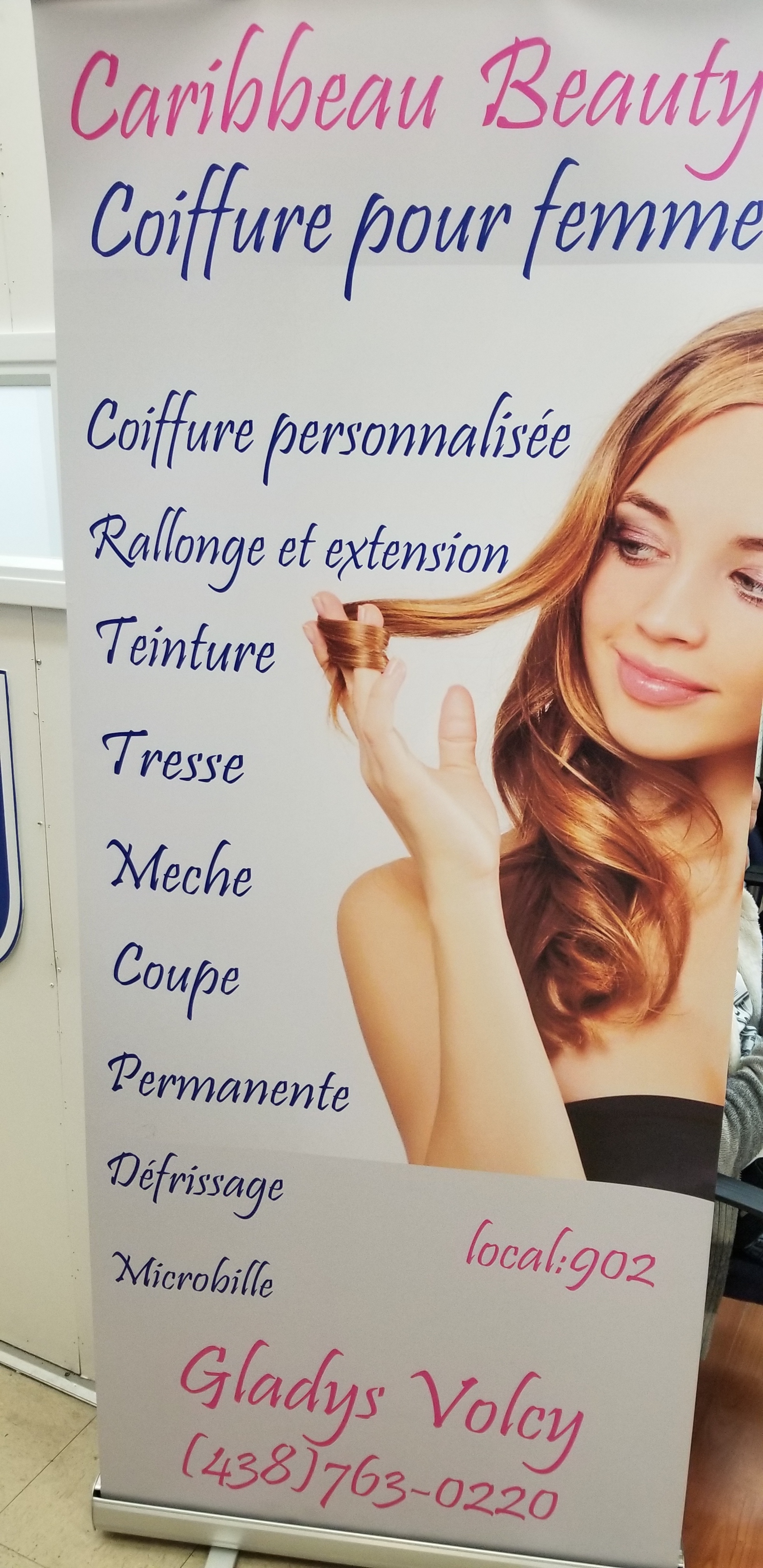 salon de coiffure aux Boutiques Marcado