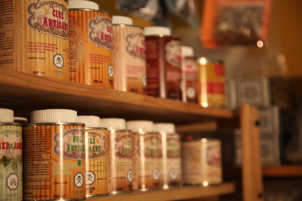 cire d'abeille produits pour la maison
